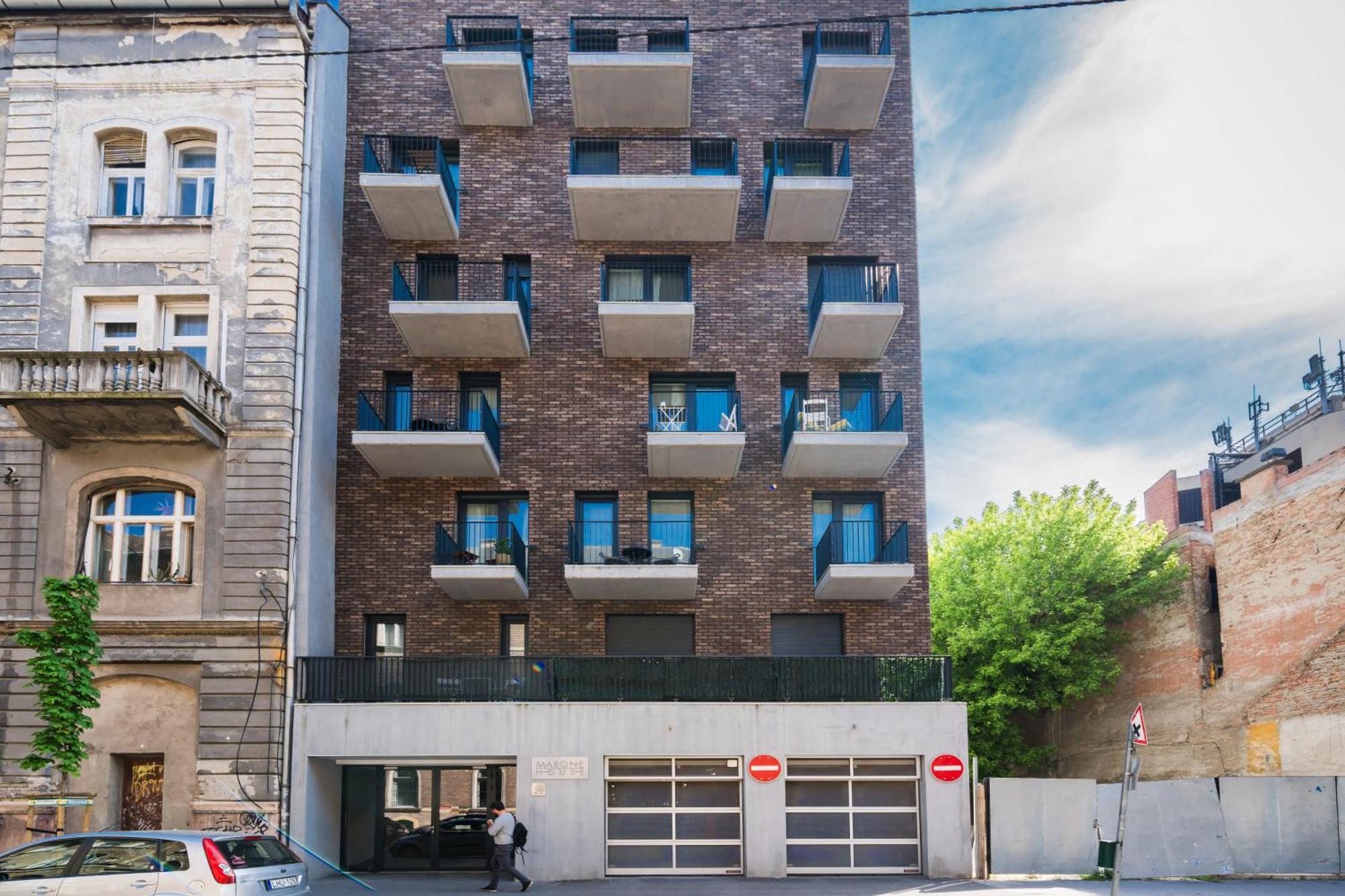 New Blue Danube Apartment With Balcony And Parking Budapeşte Dış mekan fotoğraf